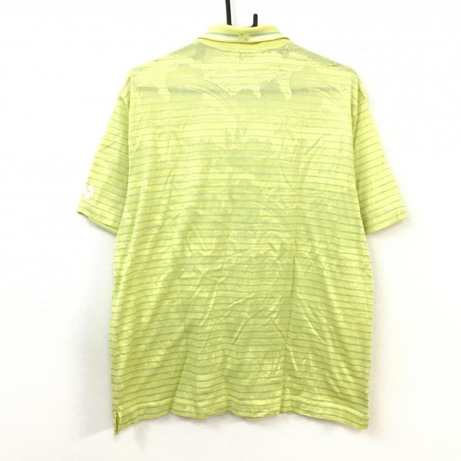 50%OFF価格／adabat アダバット 半袖ポロシャツ イエローグリーン