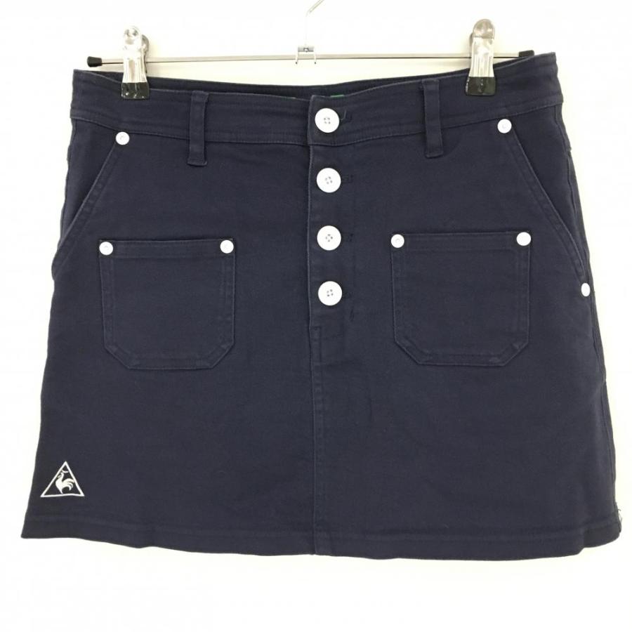 le coq sportif レディース ゴルフスカート ネイビー le coq sportif（ルコックスポルティフ） ルコック スカート ネイビー