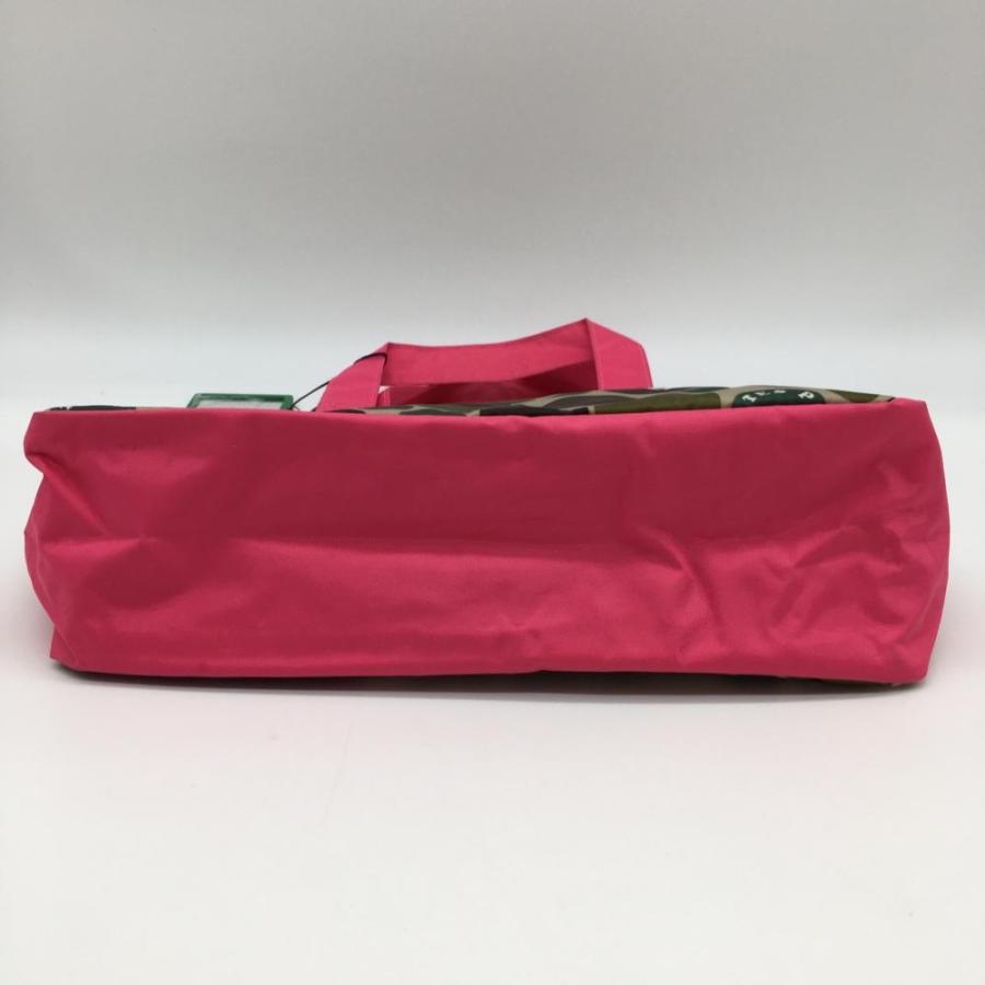 PEARLY GATES（パーリーゲイツ） カートバッグ ピンク×ブラウン ドット