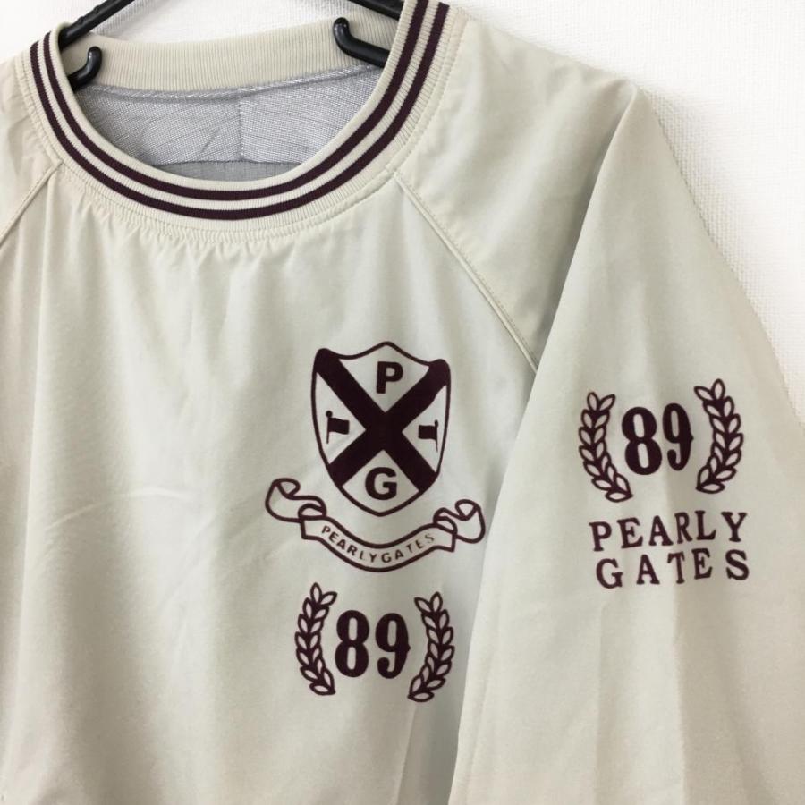 PEARLY GATES パーリーゲイツ スニード ブルゾン ベージュ×ボルドー