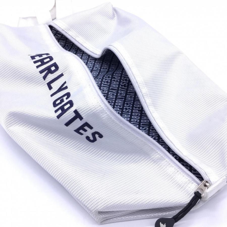 ☆20%OFF価格☆PEARLY GATES パーリーゲイツ シューズケース 白 ☆20%OFF価格☆PEARLY GATES パーリーゲイツ シューズケース 白
