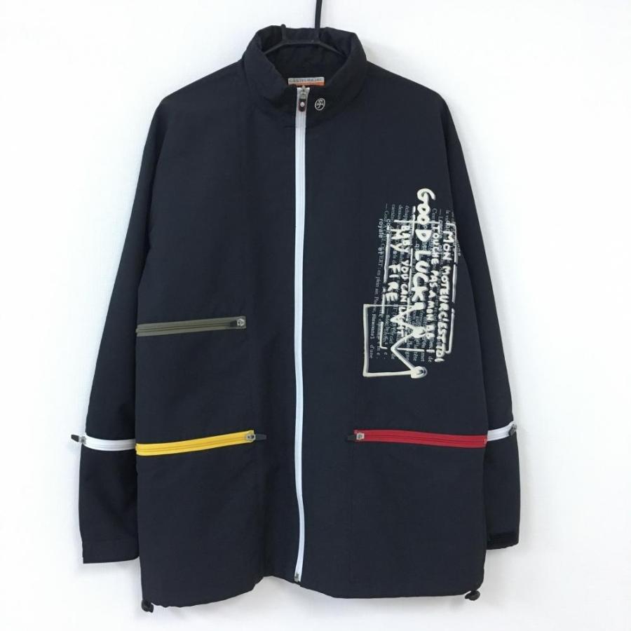☆10%OFF価格☆CASTELBAJAC カステルバジャック 2WAYブルゾン 黒×白  