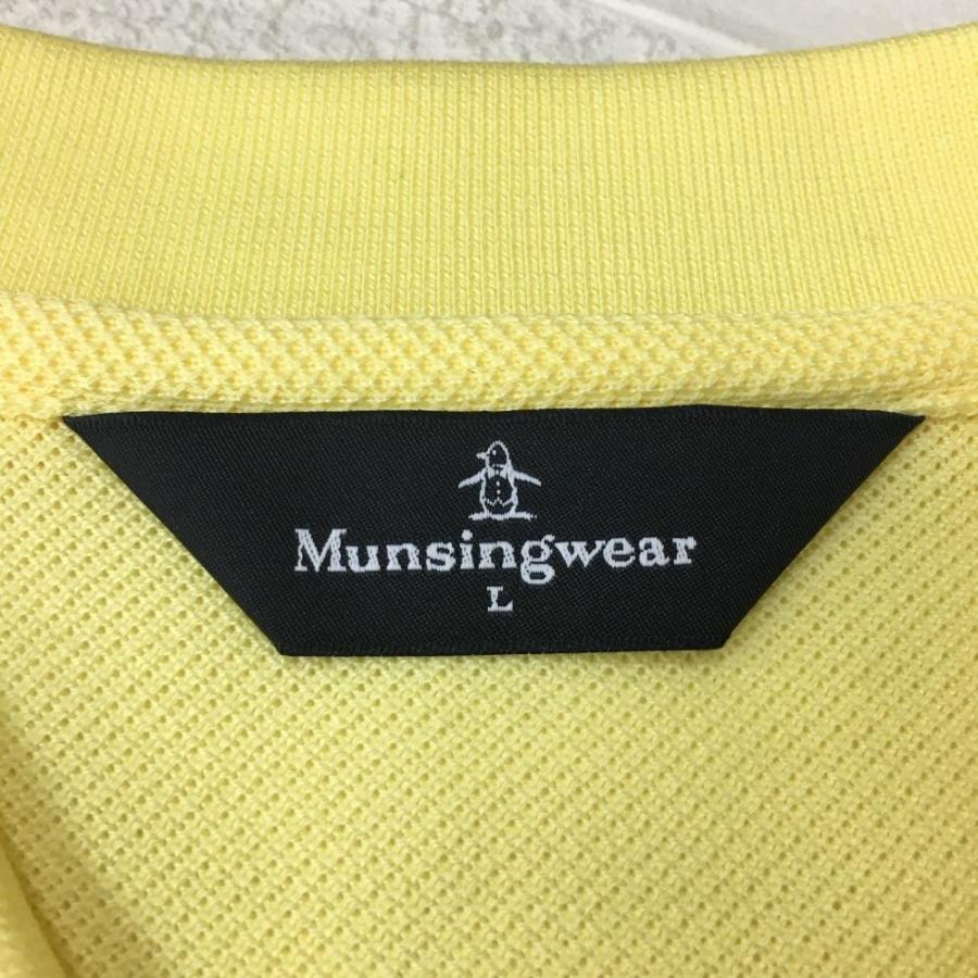 Munsingwear ポロシャツ Lサイズ イエロー 新品タグ付】マンシングウェア One Thing ポロシャツ L イエロー