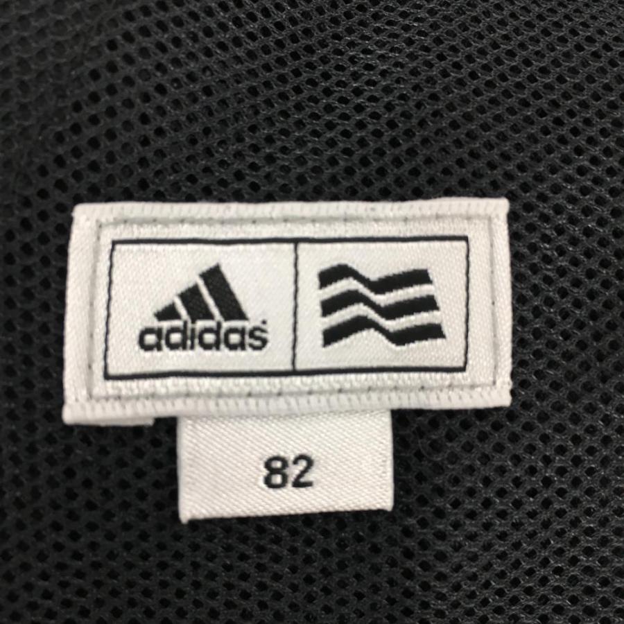 adidas（アディダス） ストレッチパンツ 黒×白 サイドメッシュ