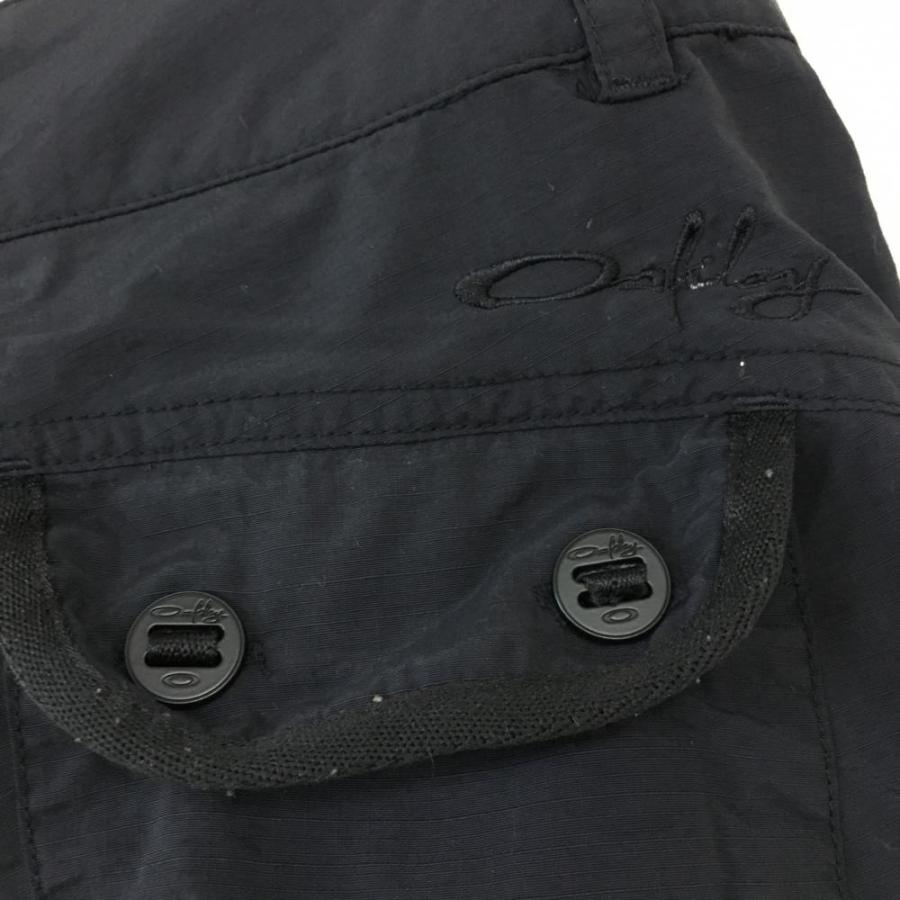 60%OFF価格/(美品)Oakley オークリー カーゴナイロンパンツ 黒 半端丈 ナイロン100% 複数ポケット レディース S ゴルフウェア :1-240001063303:レオナード 通販 オークリー Oakley パンツ ゴルフパンツ ゴルフウェア Sレディース 黒