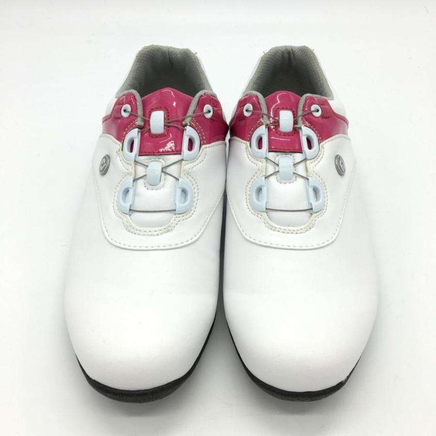 未使用品】FootJoy フットジョイ ゴルフシューズ 白×ピンク 97187J