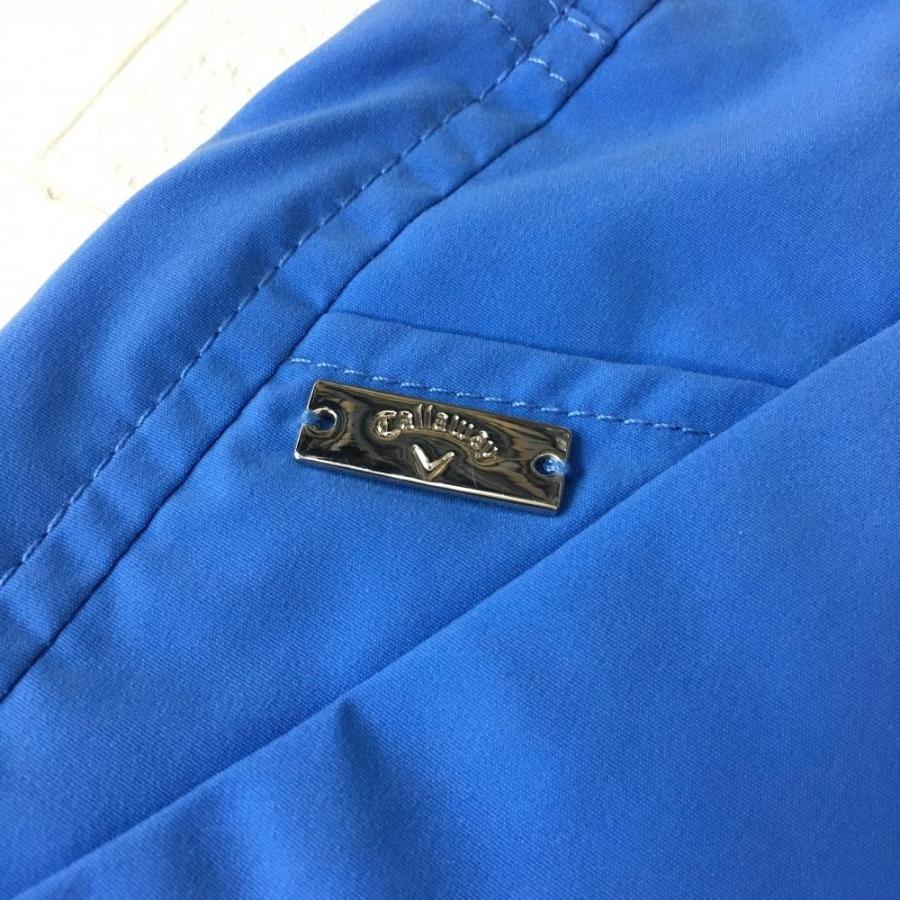Callaway◆キャロウェイ◆レッドレーベル◆パンツ◆L 美品】キャロウェイ レッドレーベル ダウンパンツ ネイビー 裏地付き