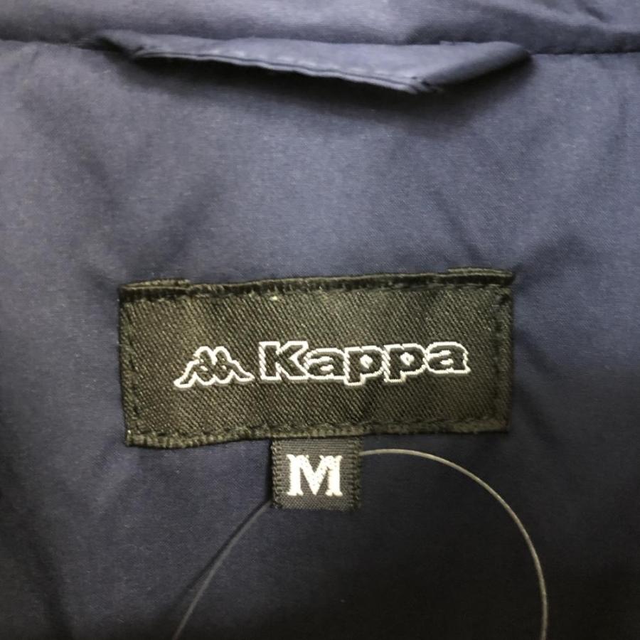 新品】Kappa カッパ ブルゾン ネイビー×レッド 蓄熱 保温 撥水加工