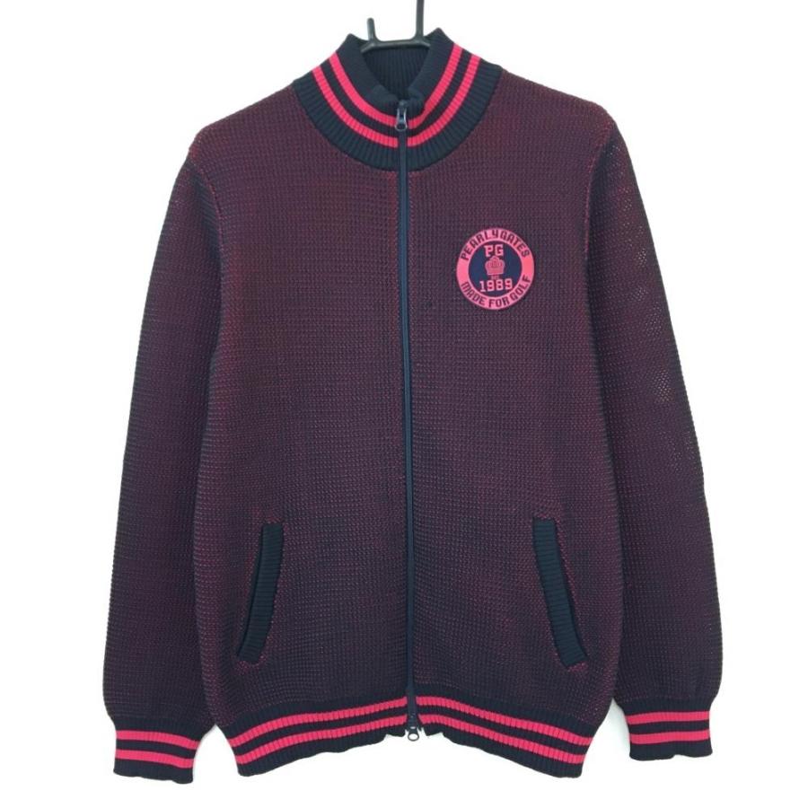 パーリーゲイツ ダブルジップ メッシュ パーカー ジャケット パープル サイズ0 パーリーゲイツ ダブルジップ メッシュ パーカー ジャケット パープル