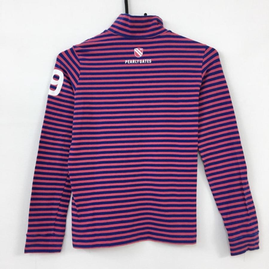 PEARLY GATES - 【超美品】パーリーゲイツ 長袖ハイネックシャツ ダークネイビー 総柄地模様  レディース 2(L) ゴルフウェア 2023年モデル PEARLY GATES 楽天市場】【新品】パーリーゲイツ 長袖ハイネックシャツ
