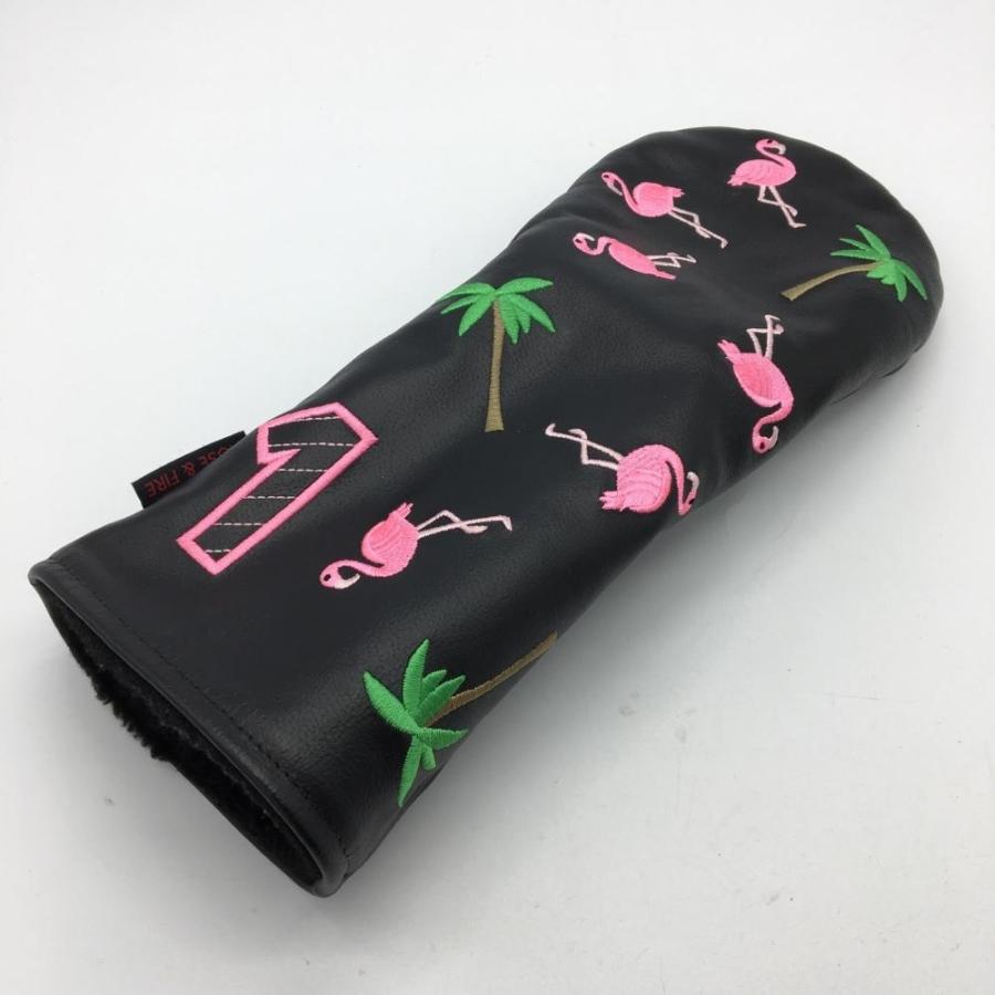 美品ローズアンドファイアRose&Fire ヘッドカバーセット本革/レザー