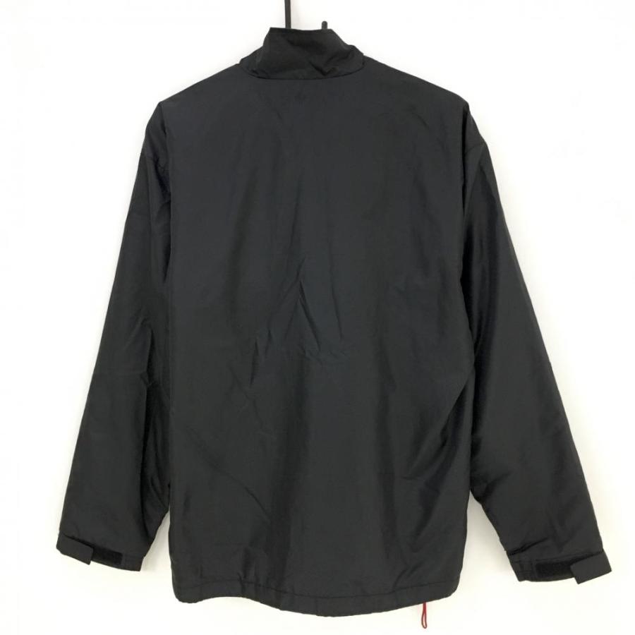 SRIXON スリクソン ジャケット 黒 ハーフジップ 裾ドローコード メンズ