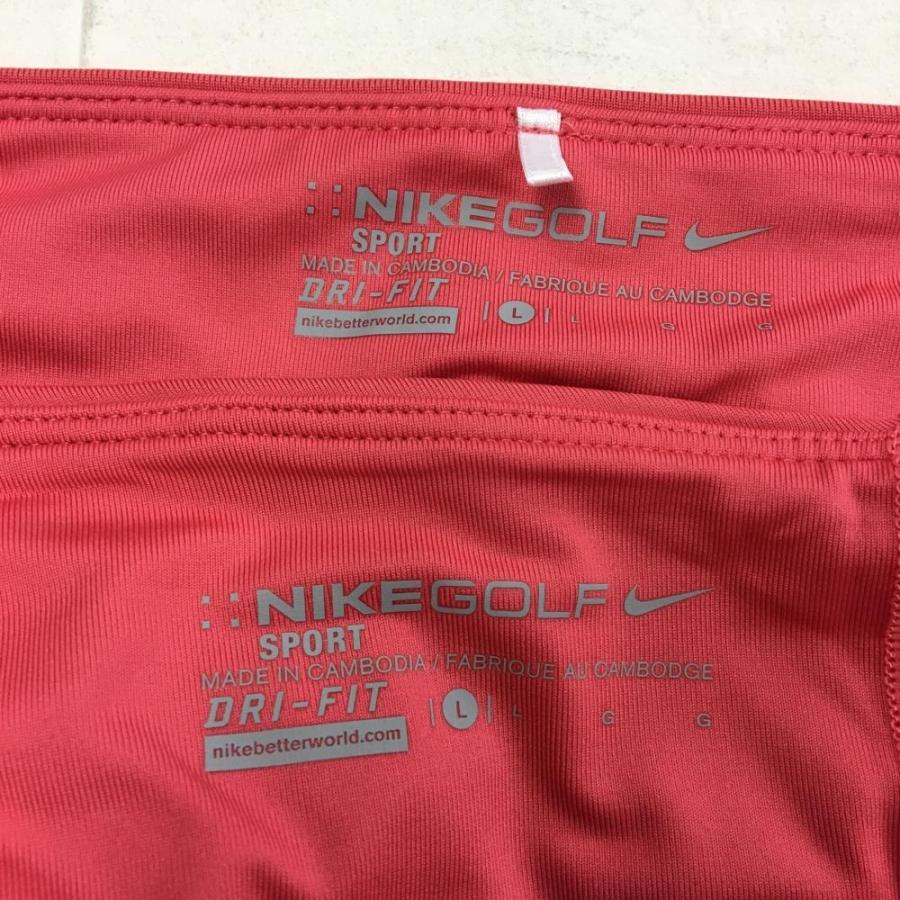 NIKE（ナイキ） ナイキゴルフ ストレッチスカート サーモンピンク DRI 