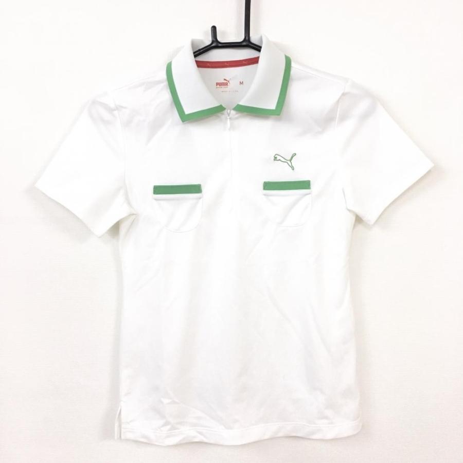 10オフクーポン 美品 プーマ ゴルフウェアレディース 半袖 白 ホワイト 半袖ポロシャツ 通販カタログ掲載 スポーツ ゴルフ Www Writeawriting Com