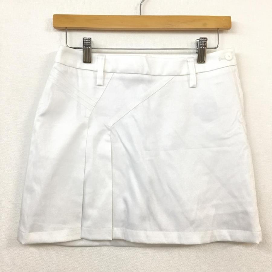 超美品】adidas アディダス スカート 白 内側インナーパンツ 3ライン