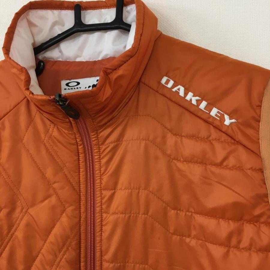 ☆20%OFF価格☆Oakley オークリー 中綿ベスト オレンジ ダブル
