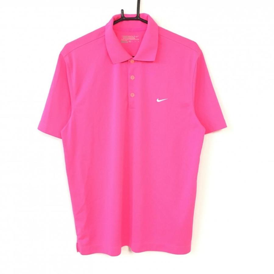 超美品 Nike ナイキゴルフ 半袖ポロシャツ 蛍光ピンク Dri Fit シンプル メンズ Xl ゴルフウェア 1 レオナード 通販 Yahoo ショッピング