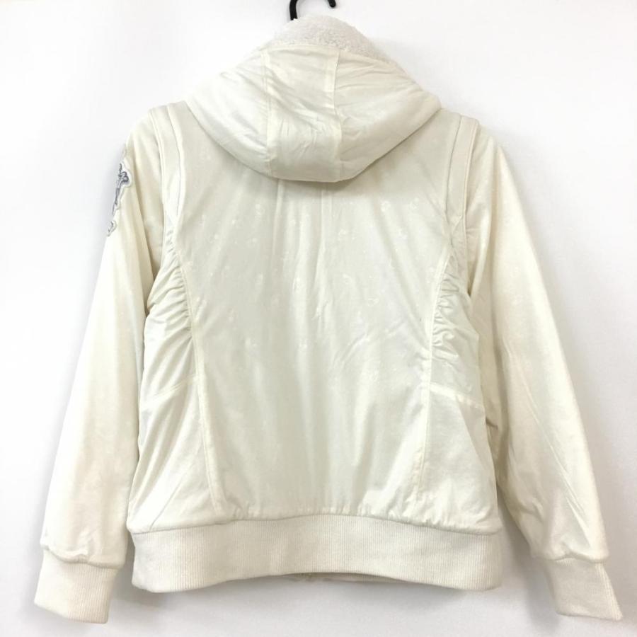 PEARLY GATES バービーゴルフ byパーリーゲイツ フード付きブルゾン 白
