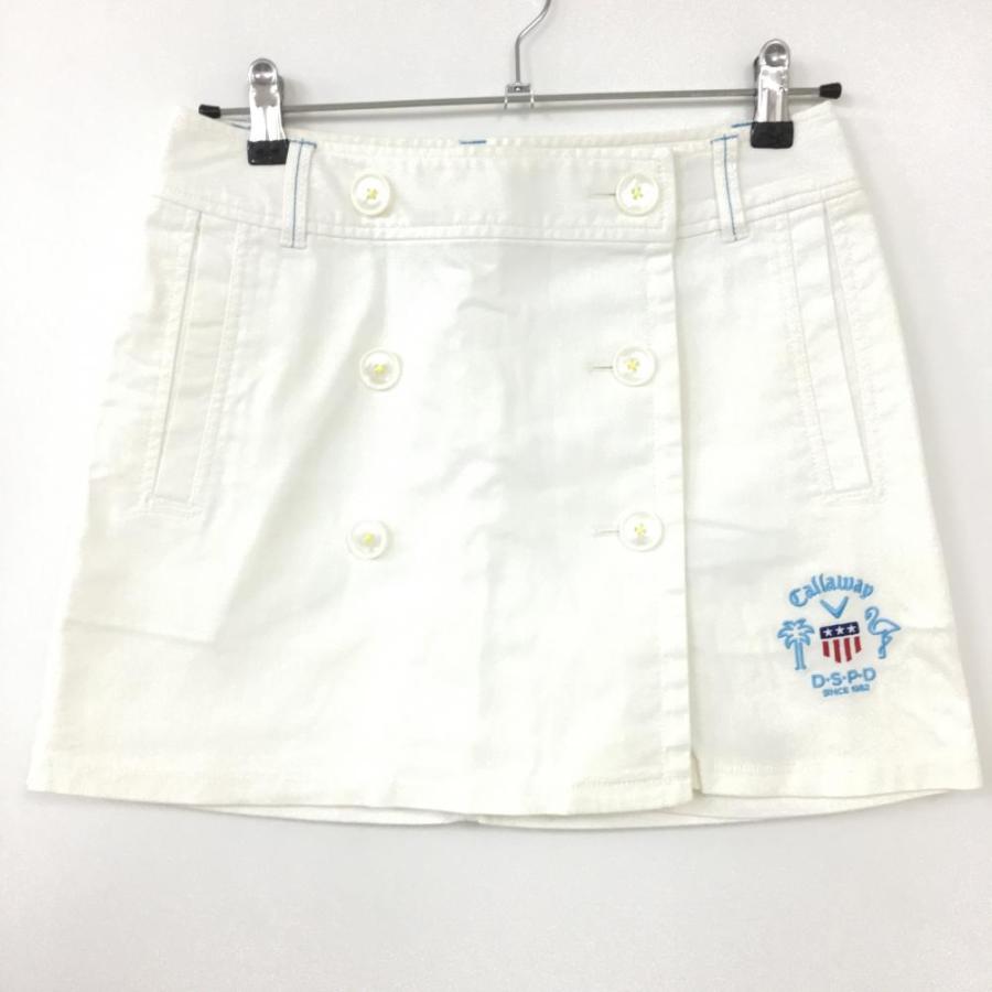Callaway（キャロウェイ） スカート 白 内側パンツ ボタン レディース