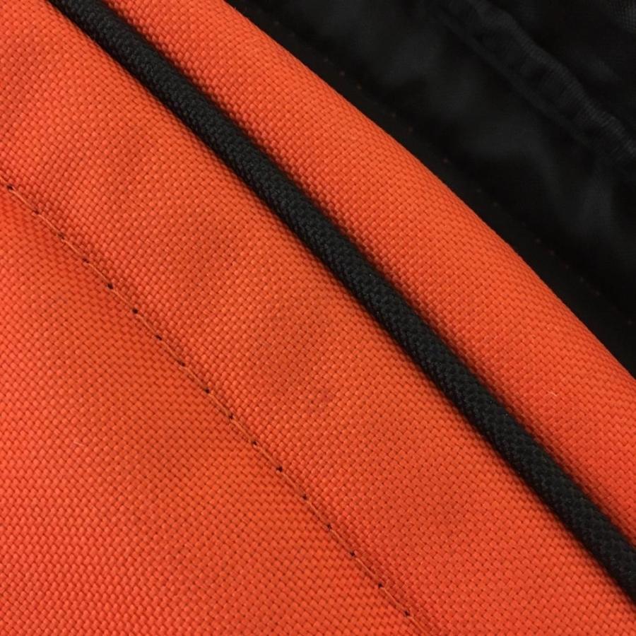 NIKE ナイキ クラブケース オレンジ×黒 シルバーロゴ ゴルフ