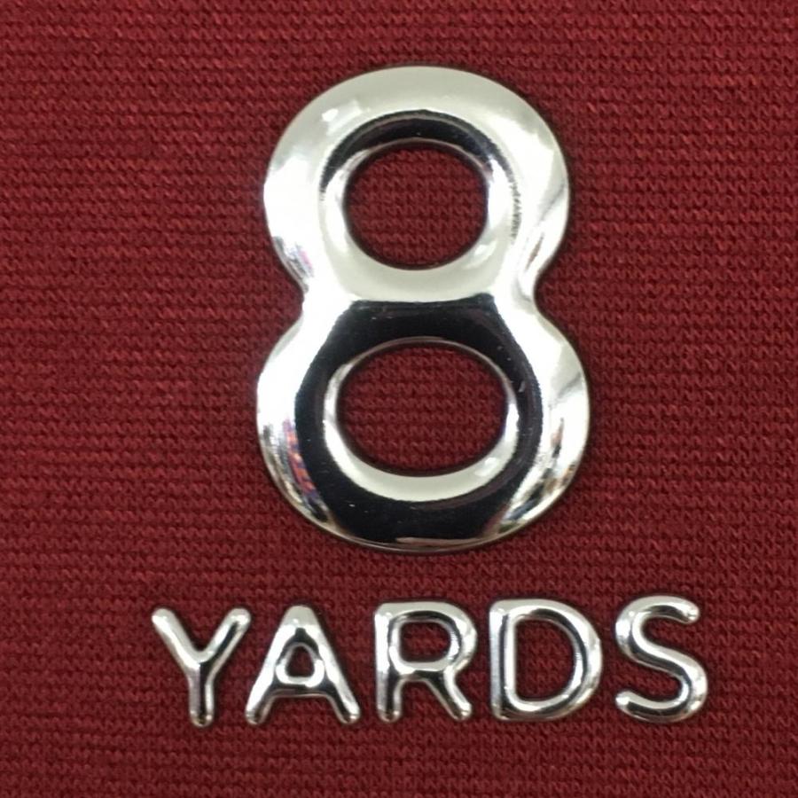 新品】8YARDS ハチヤーズ 長袖ハイネックカットソー レッド ラグ