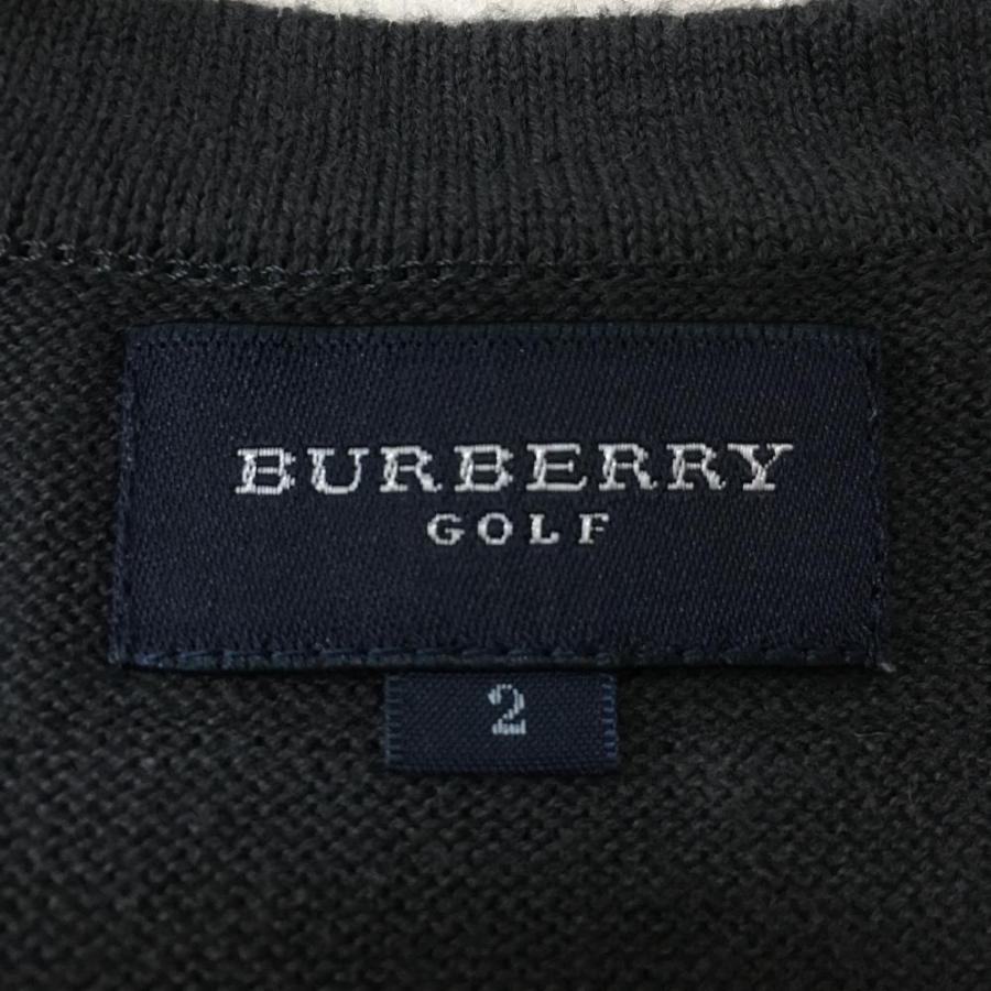 ☆20%OFF価格☆【美品】BURBERRY GOLF バーバリーゴルフ ニットベスト 