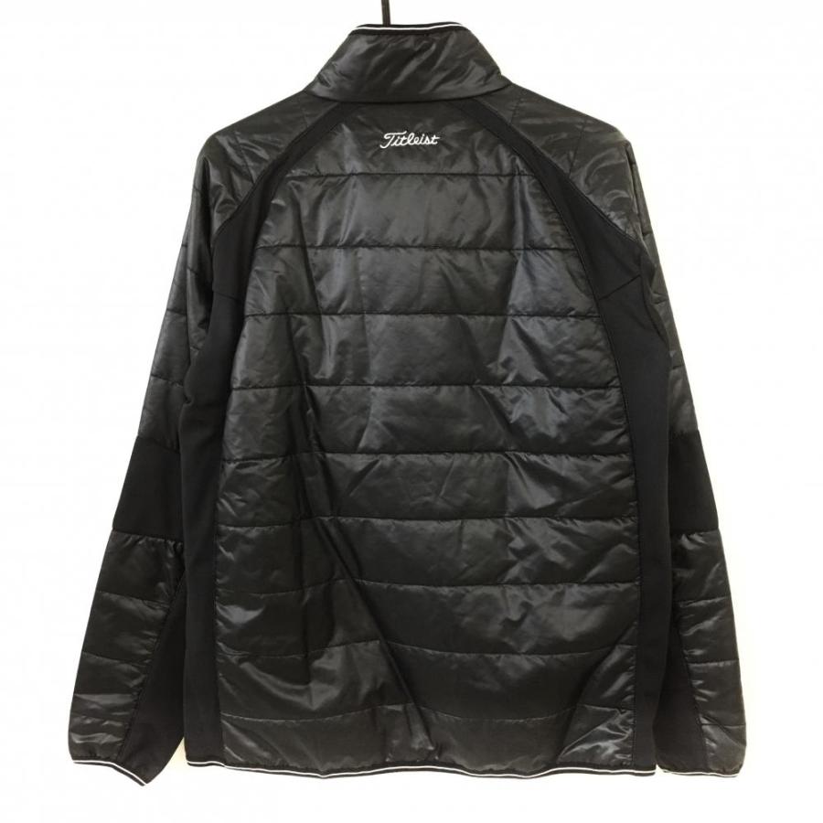 新品】40％OFF〜TITLEIST タイトリスト 中綿切替ジャケット 黒 サイド