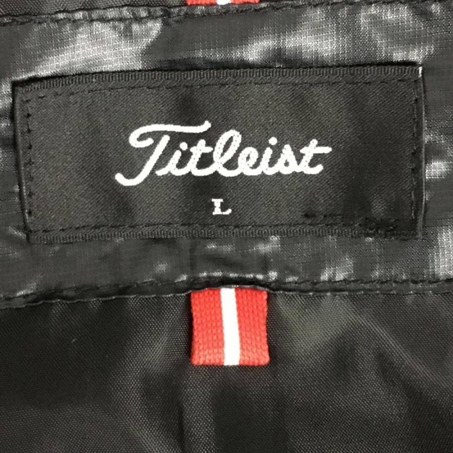 新品】40％OFF〜TITLEIST タイトリスト 中綿切替ジャケット 黒 サイド