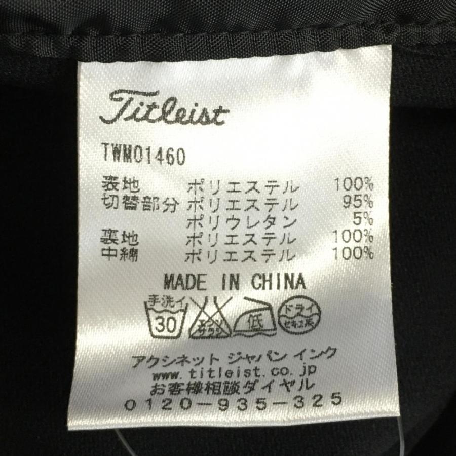新品】40％OFF〜TITLEIST タイトリスト 中綿切替ジャケット 黒 サイド
