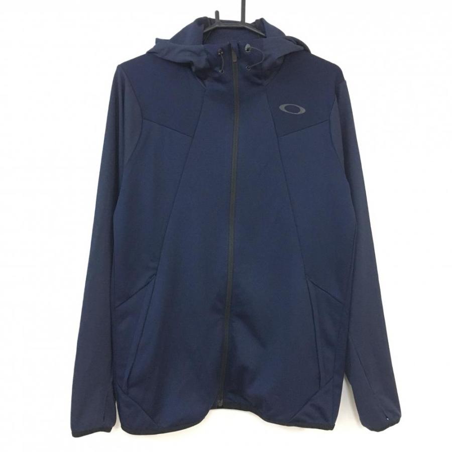 超美品】Oakley オークリー ジップパーカー ジャケット ネイビー