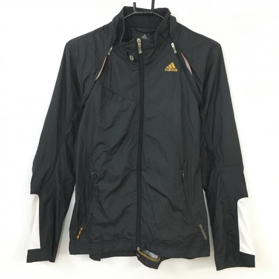 adidas アディダス 2WAYジャケット 黒 袖取り外し可 一部 adidas アディダス 2WAYジャケット 黒 袖取り外し可 一部
