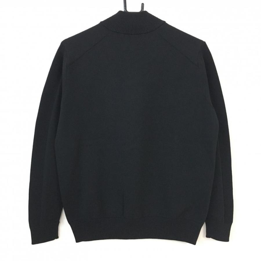 新品】TITLEIST タイトリスト ニットブルゾン 黒 蓄熱 ダブルジップ