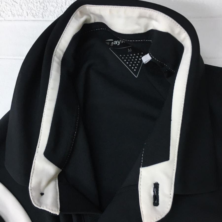 ☆10%OFF価格☆TaylorMade テーラーメイド 長袖ポロシャツ 黒 ☆10%OFF価格☆TaylorMade テーラーメイド 長袖ポロシャツ 黒