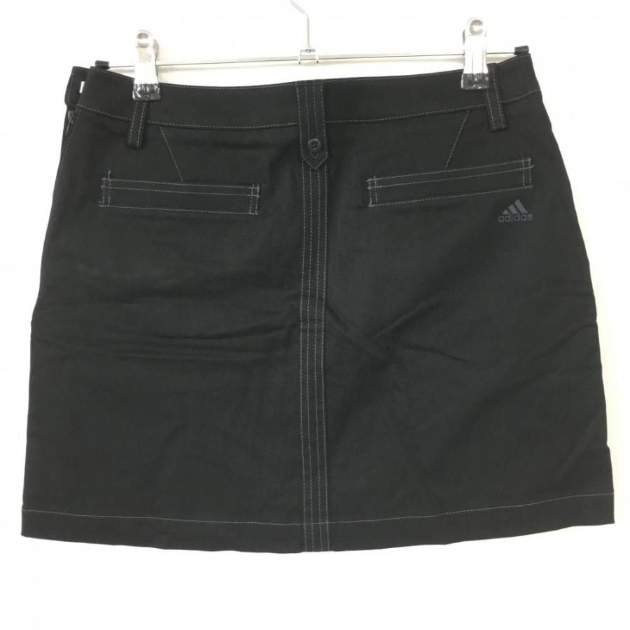 adidas（アディダス） カーゴスカート 黒 ステッチ 複数ポケット