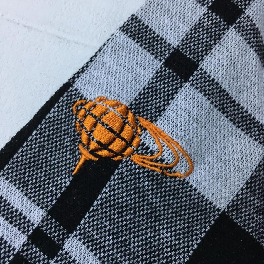 超美品】BEAMS GOLF ビームスゴルフ 長袖シャツ 黒×ライトグレー