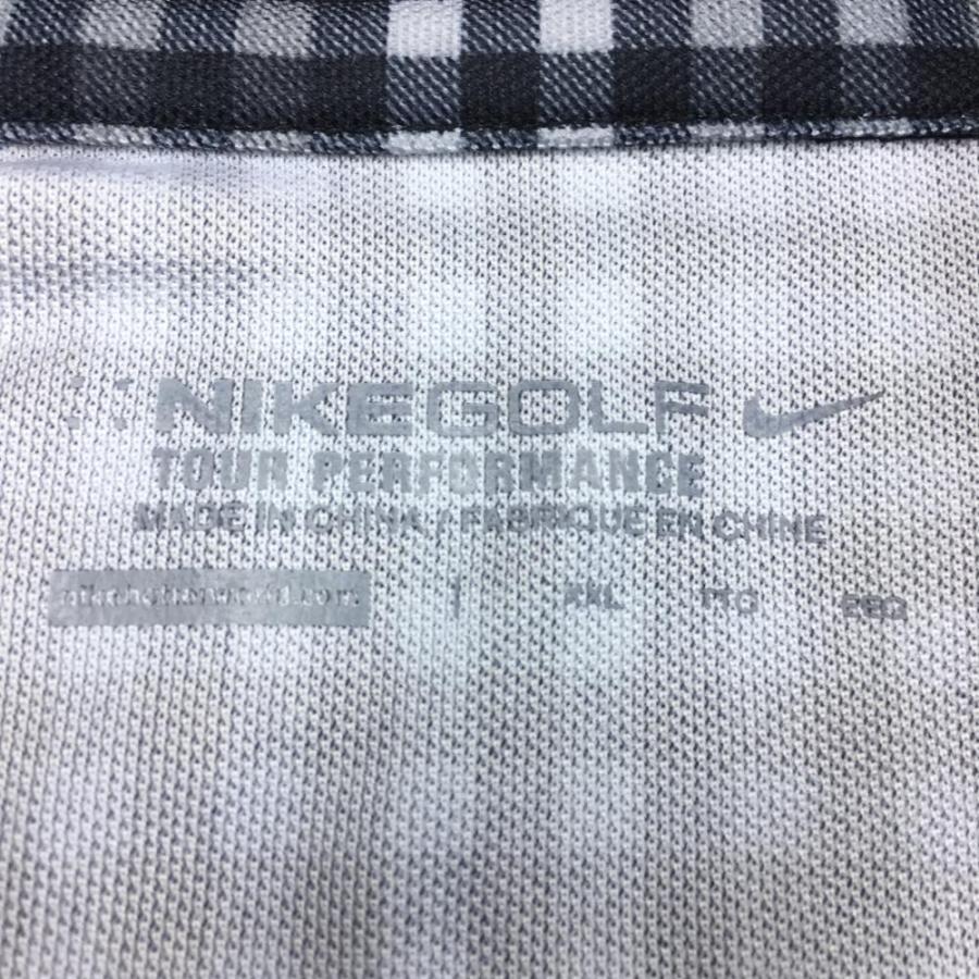 NIKE GOLF チェック柄 メンズウェア Nike Golf ポロシャツ 半袖 チェック柄 XL - メルカリ