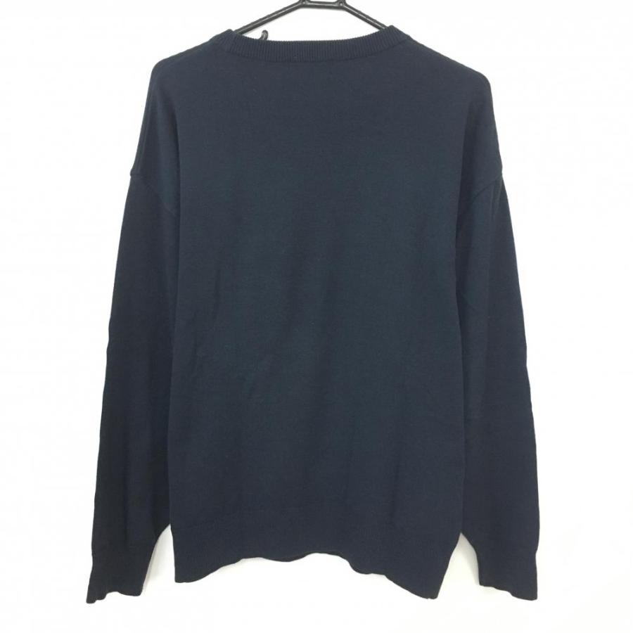 30%OFF価格／Munsingwear マンシングウェア 長袖セーター ネイビー