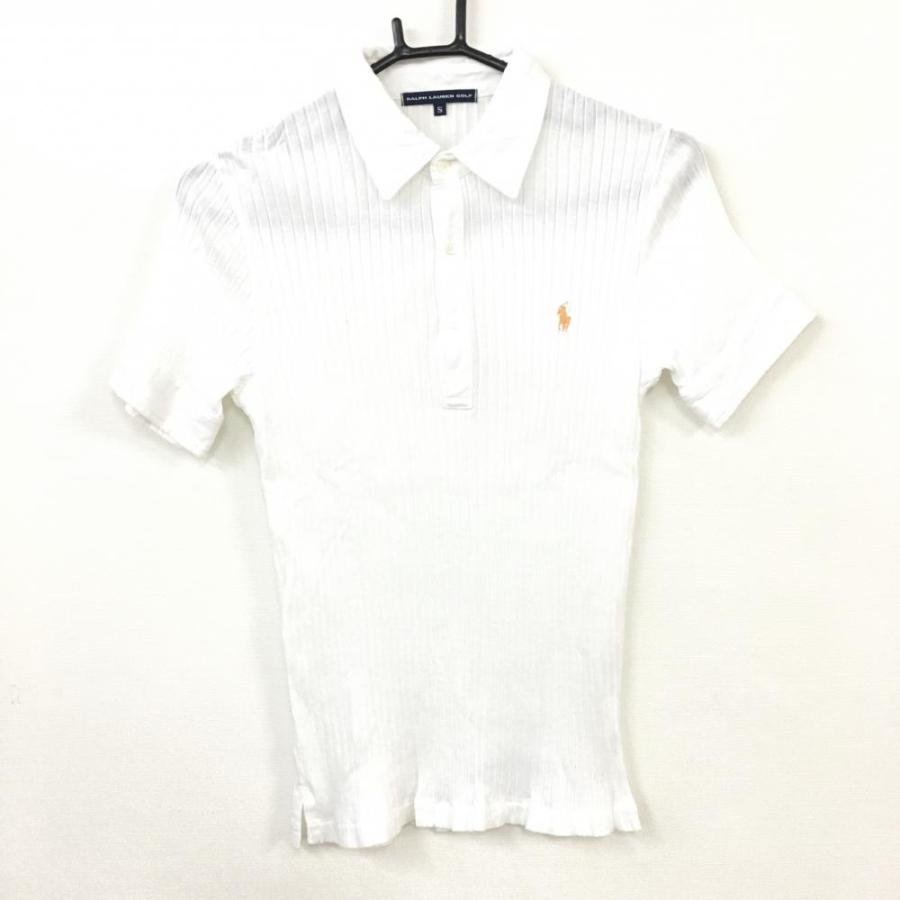40 Off価格 Ralph Lauren ラルフローレン 半袖ポロシャツ 白 ポニー刺しゅう シンプル レディース S ゴルフウェア 1 レオナード 通販 Yahoo ショッピング