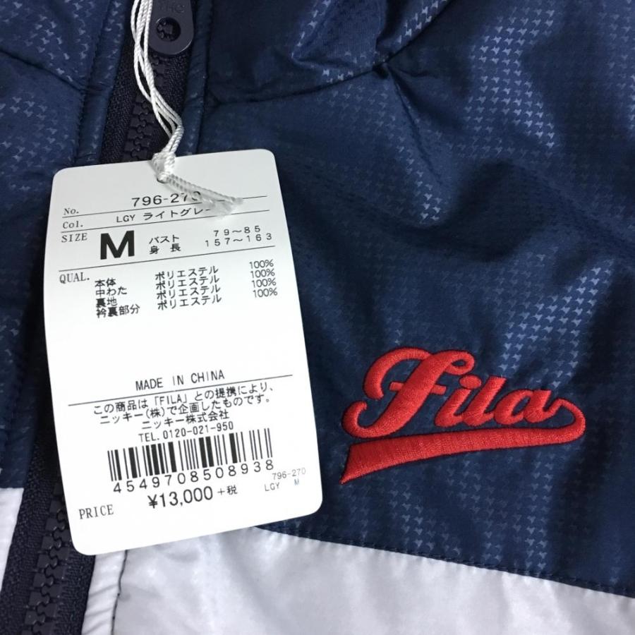 ☆20%OFF価格☆【新品】55％OFF〜FILA GOLF フィラゴルフ 中綿