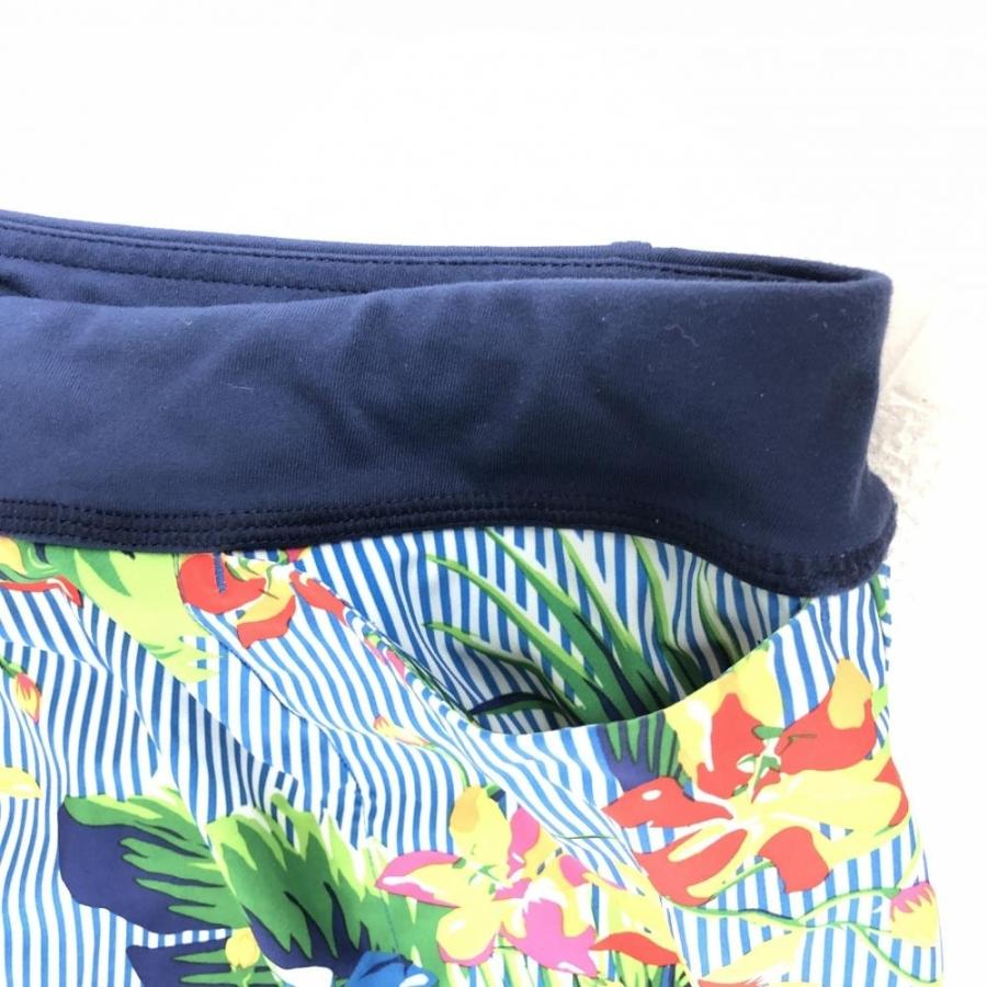 RLX RLXラルフローレン スカート ネイビー×レッド ストライプ×花柄