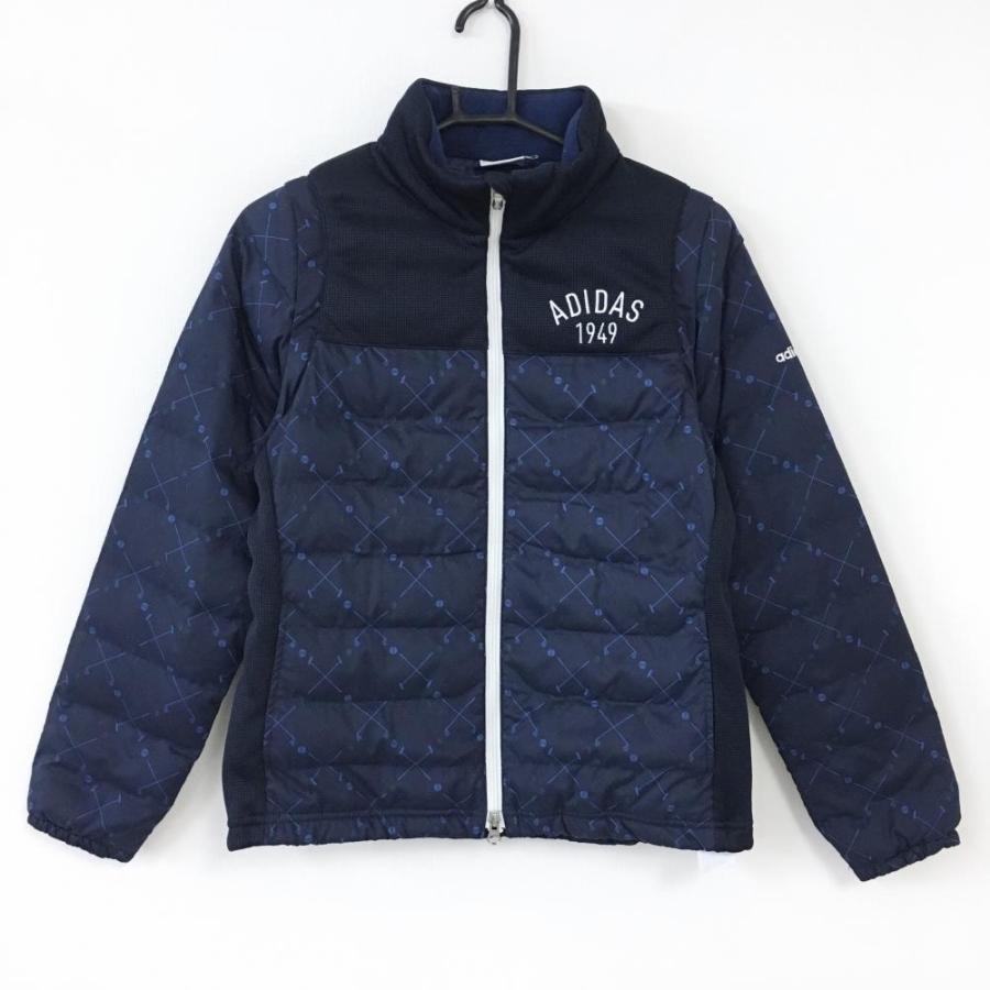 超美品】adidas アディダス 中綿ジャケット ネイビー ゴルフ
