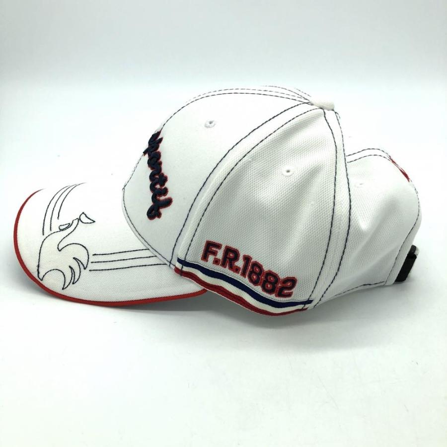 ☆30%OFF価格☆【美品】le coq sportif ルコック キャップ 白×ネイビー