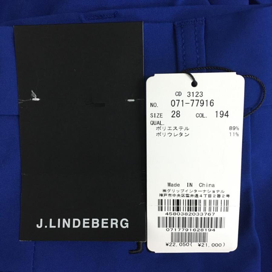 30%OFF価格／(新品)J．LINDEBERG ジェイリンドバーグ パンツ ブルー