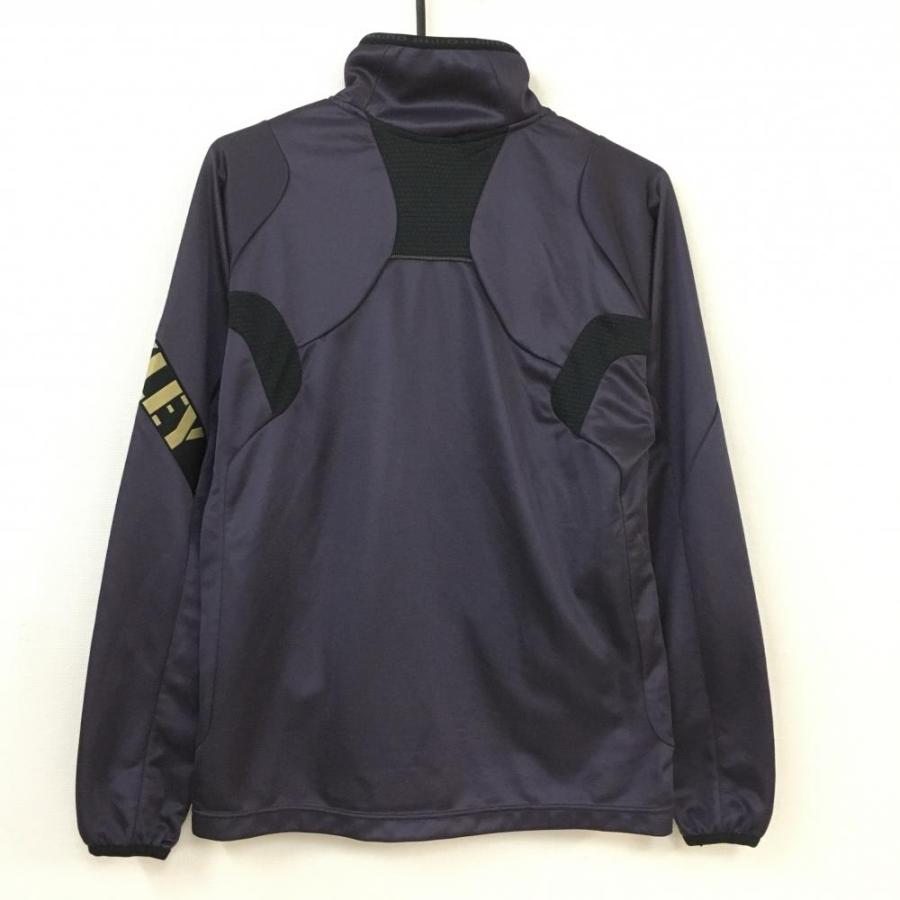 40%OFF価格／(超美品)Oakley オークリー ブルゾン パープル 袖ロゴ