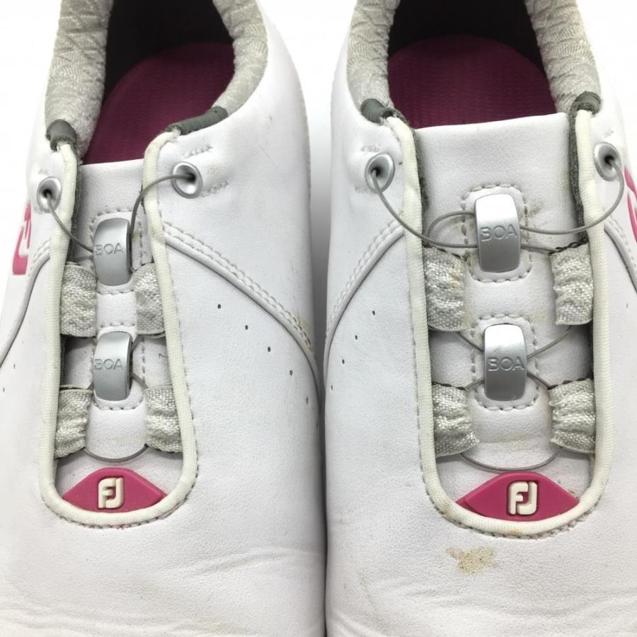 40%OFF価格 FootJoy フットジョイ ゴルフシューズ 白×ピンク 99069J