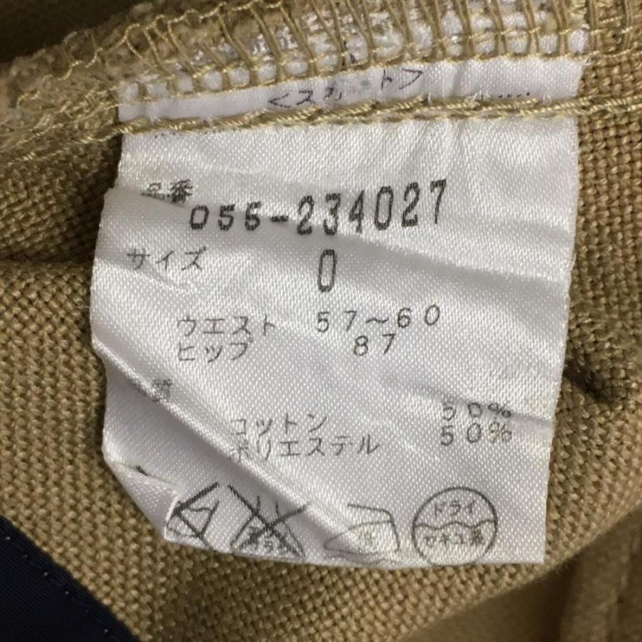 新品　PEARLY GATES ブラウン スカート　サイズ１ PEARLY GATES（パーリーゲイツ） スカート ライトブラウン 膝丈