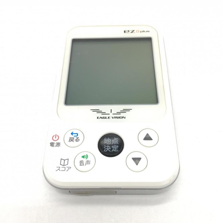EAGLE VISION イーグルビジョン GPSゴルフナビ ホワイト ez plus 通電