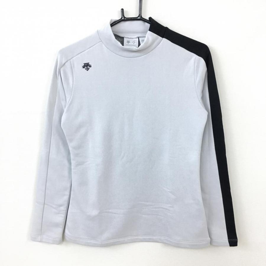 美品】DESCENTE デサントゴルフ 長袖ハイネックシャツ ライト