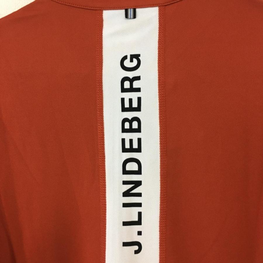 J.LINDEBERG ジェイリンドバーグ ハーフジップ長袖ハイネックシャツ M 新品】J．LINDEBERG ジェイリンドバーグ 長袖ハイネックシャツ