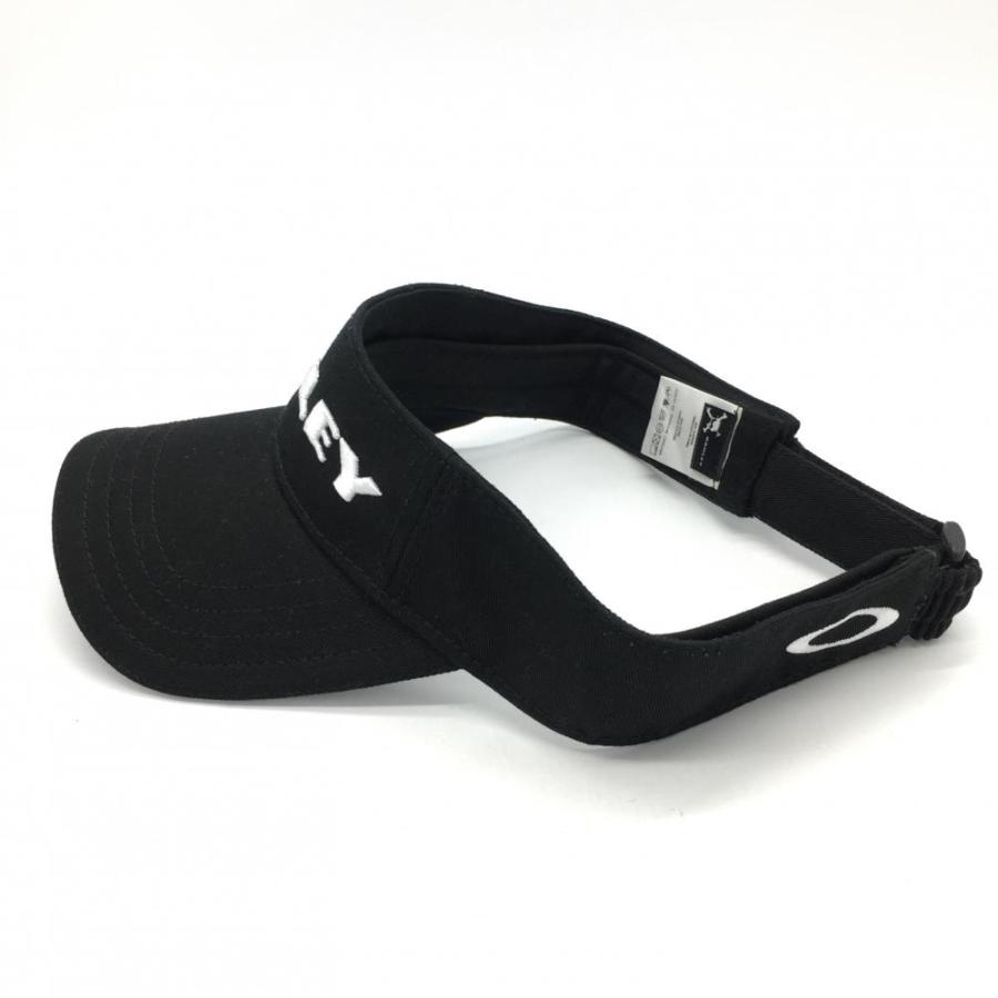 ☆40%OFF価格☆【超美品】Oakley オークリー サンバイザー 黒×白 立体 
